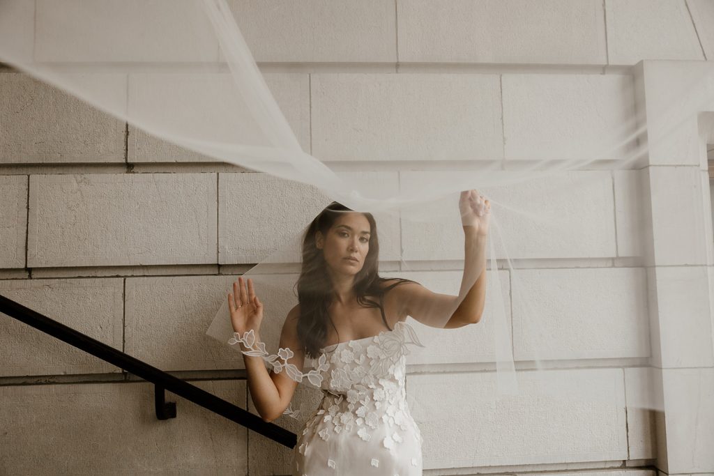 Robe de mariée courte Lily Maite Bailleul Masterpiece 2025 mariage civil