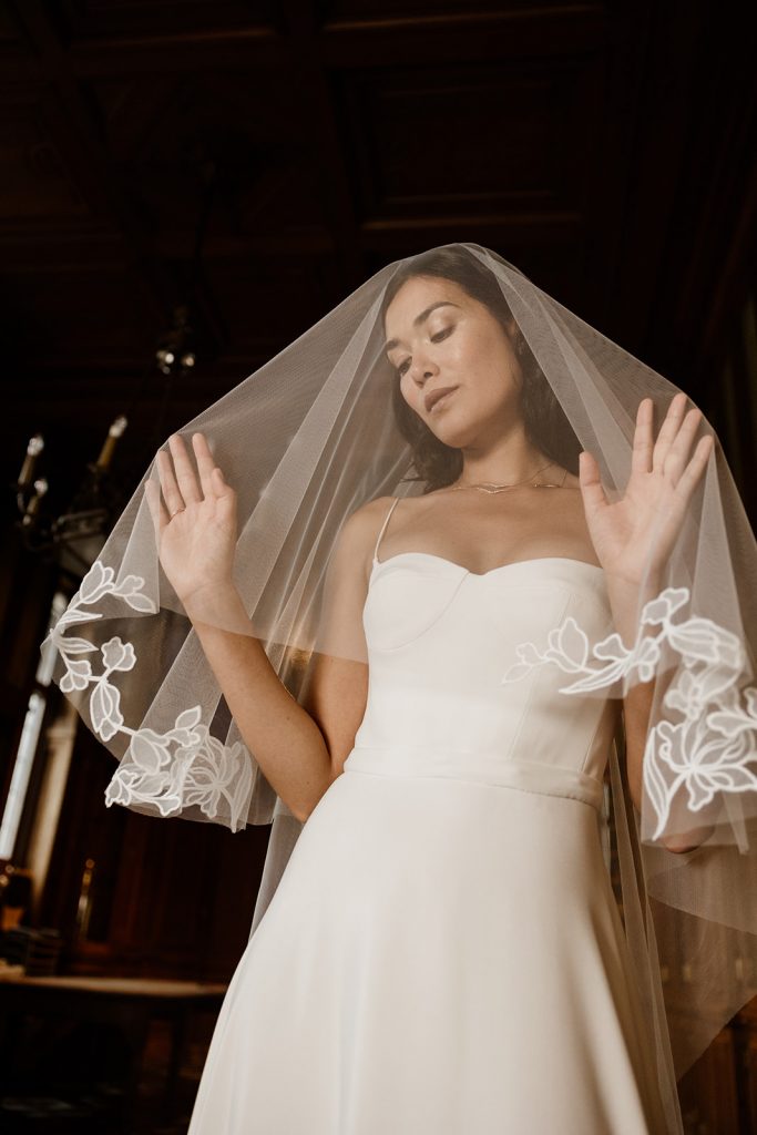 Voile Lisa robe de mariée Milo Maite Bailleul Masterpiece 2025 vue de face