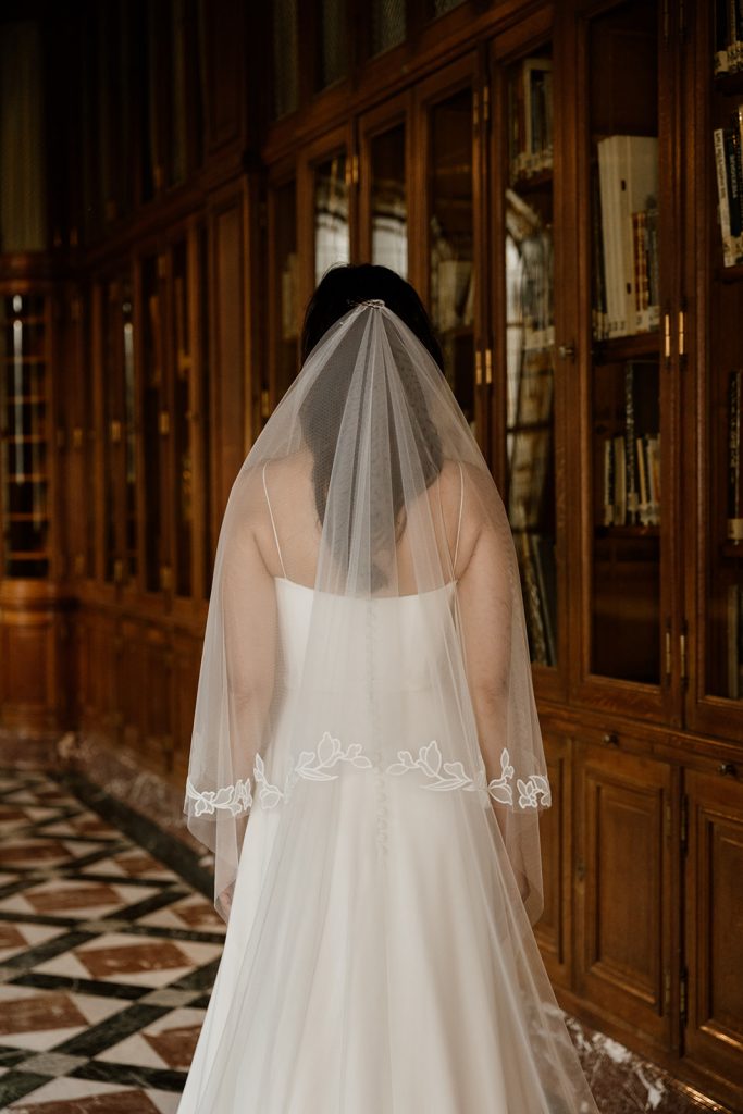 Voile Lisa long robe de mariée Milo Maite Bailleul Masterpiece 2025