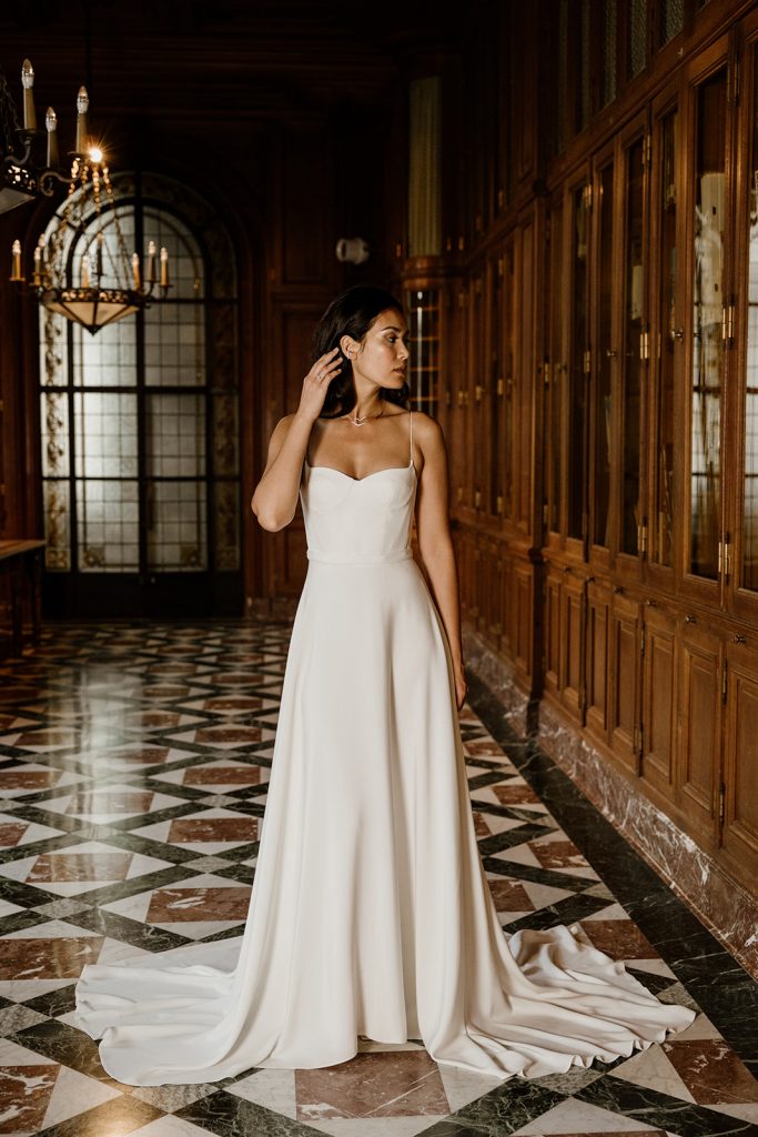 Robe de mariée longue Milo Maite Bailleul Masterpiece 2025