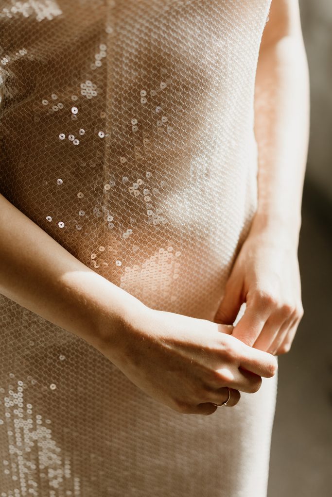 Robe Columbia Maite Bailleul Scénario 2024 détails sequins